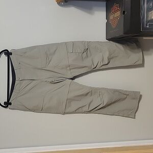 Cargo pants that convert to shorts